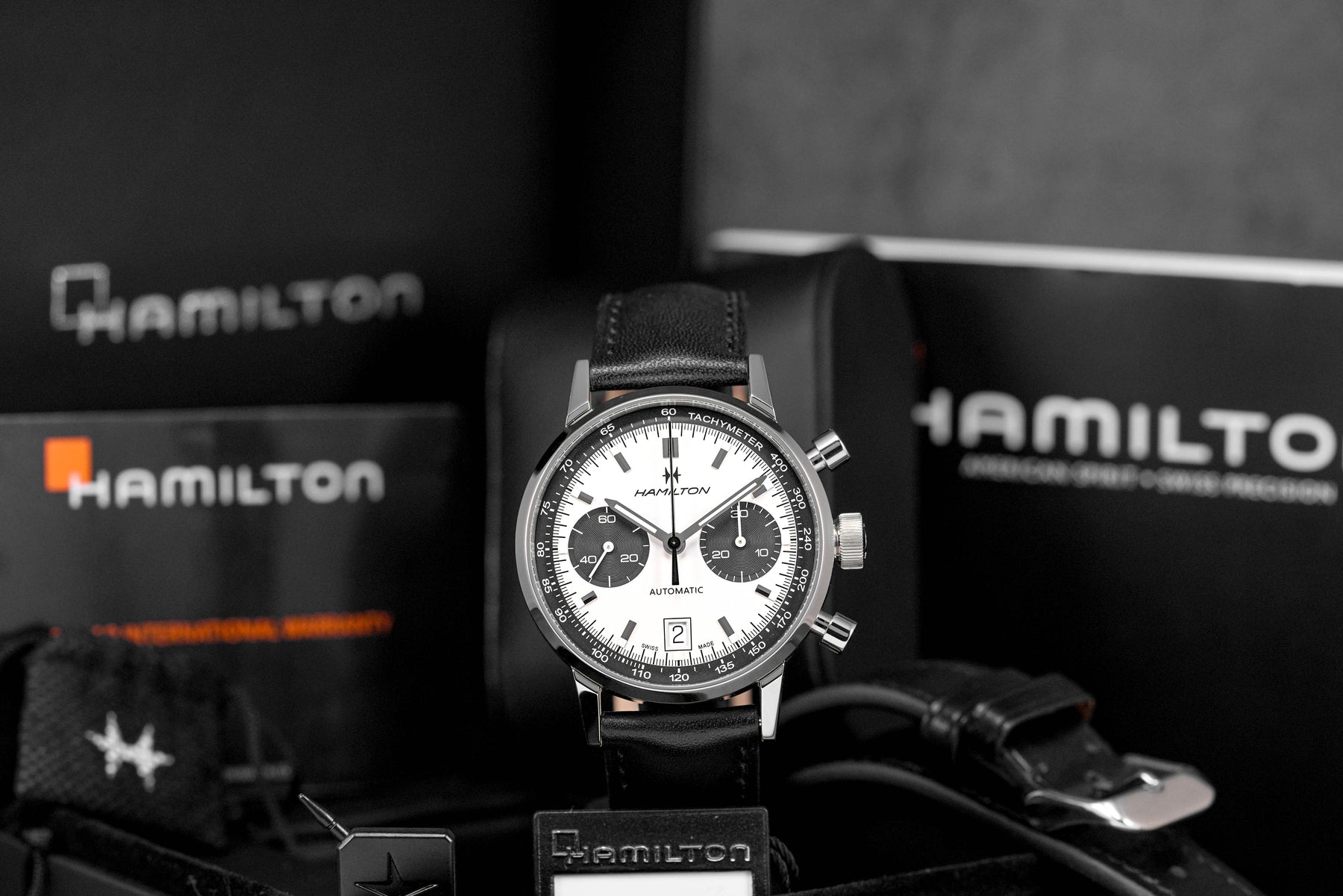 Harga Hamilton American Classic Chronograph Panda