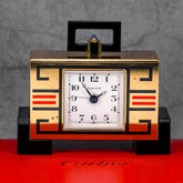 Art Deco Alarm Desk Clock