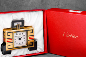 Art Deco Alarm Desk Clock