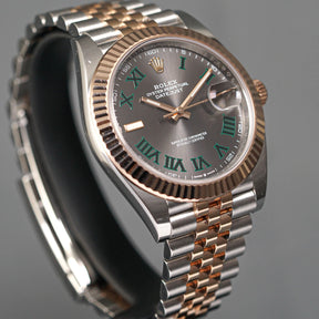 DATEJUST 41MM TWOTONE ROSEGOLD WIMBLEDON (2019)