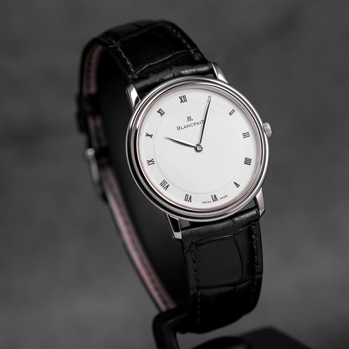 VILLERET ULTRA SLIM WHITE ROMAN DIAL (WATCH ONLY)