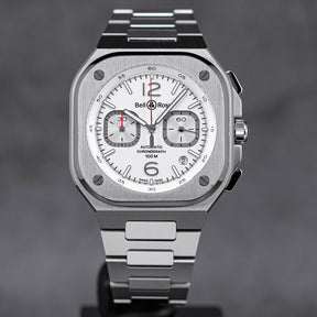 BR 05C STEEL CHRONO WHITE HAWK LIMITED EDITION (2022)