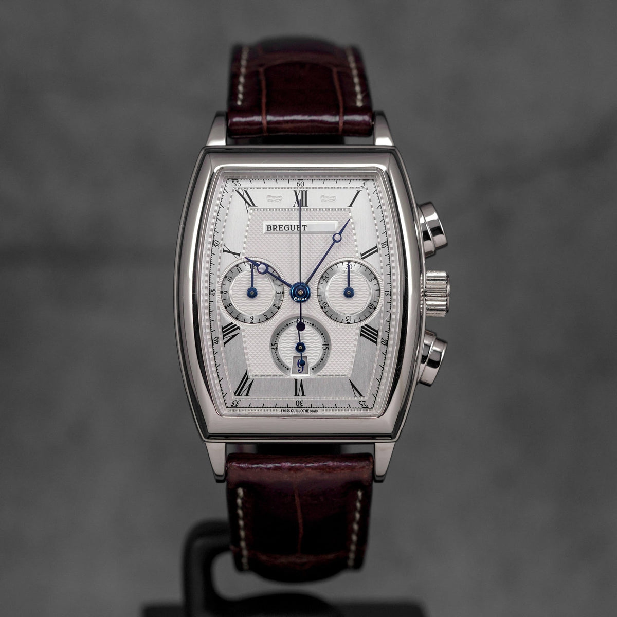 HERITAGE CHRONOGRAPH WHITEGOLD SILVER DIAL (WATCH ONLY)