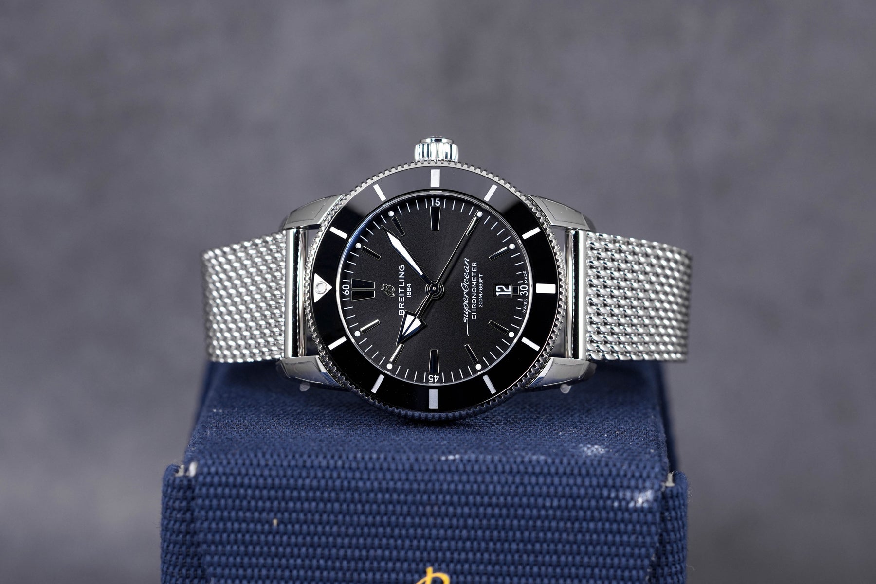 SUPEROCEAN HERITAGE 44MM BLACK DIAL (2022)