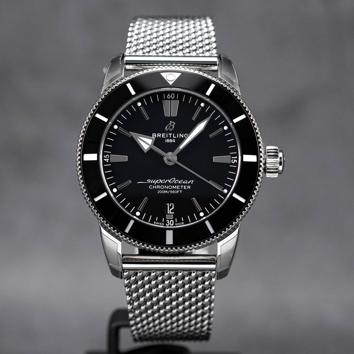 SUPEROCEAN HERITAGE 44MM BLACK DIAL (2022)