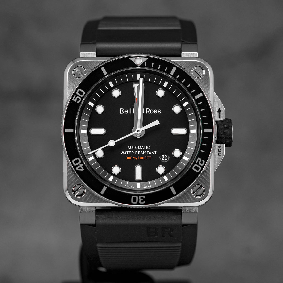 BR 03-92 DIVER BLACK (2018)