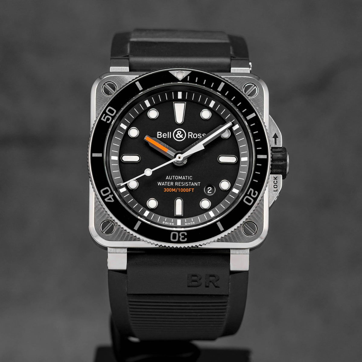 BR 03-92 DIVER BLACK (2018)
