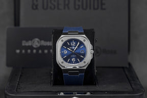 Harga Bell & Ross BR-05 Blue Rubber