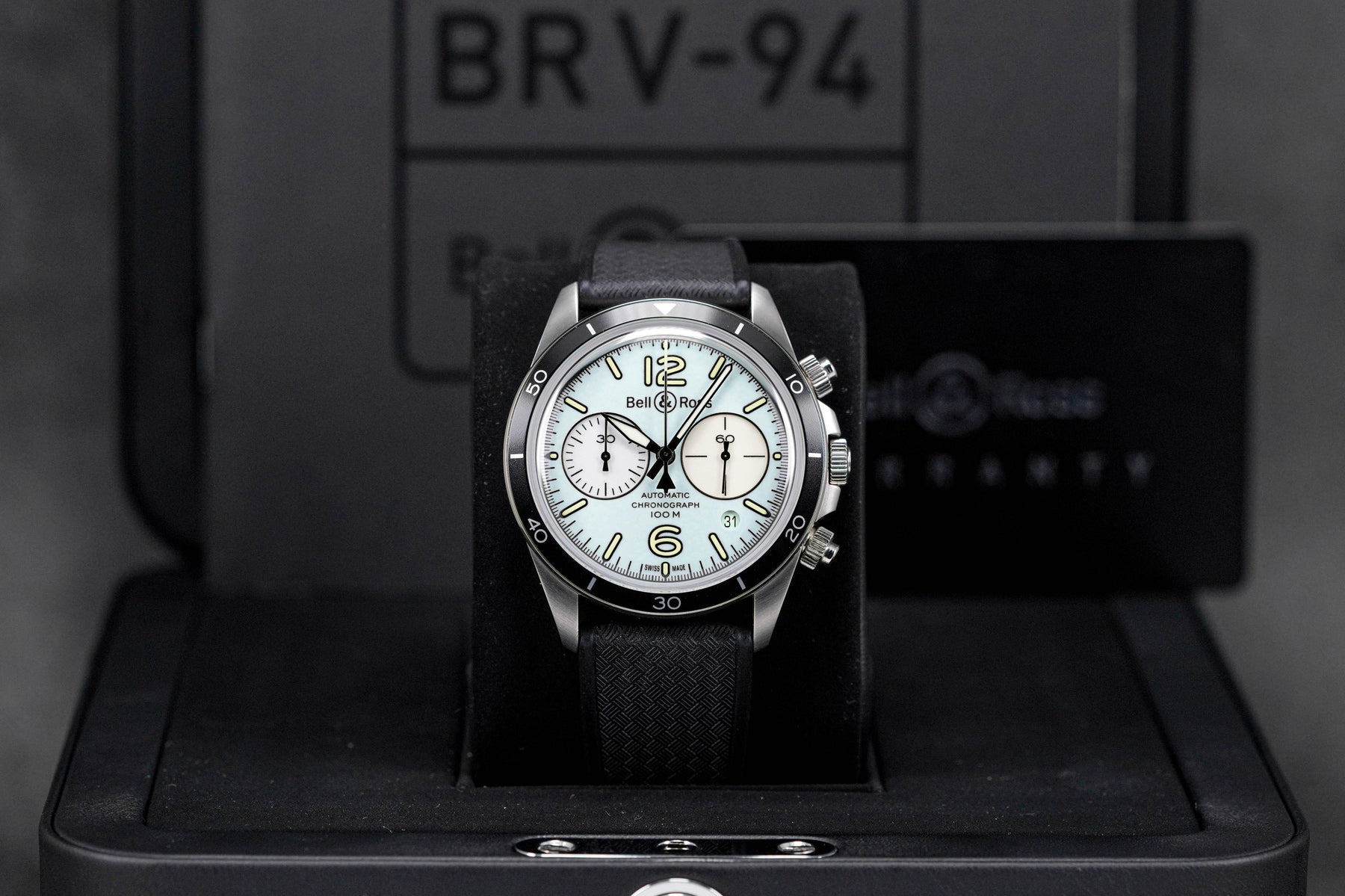 BR V2-94 41MM STEEL FULL LUM GREEN DIAL LIMITED EDITION (2021)