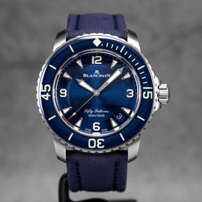 FIFTY FATHOMS TITANIUM BLUE DIAL (2024)