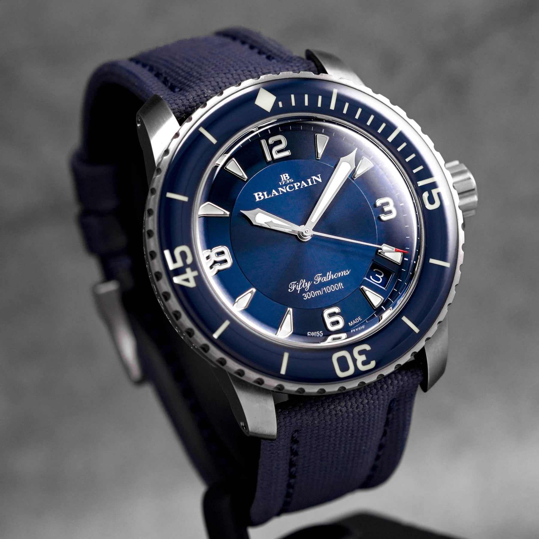 FIFTY FATHOMS TITANIUM BLUE DIAL (2024)