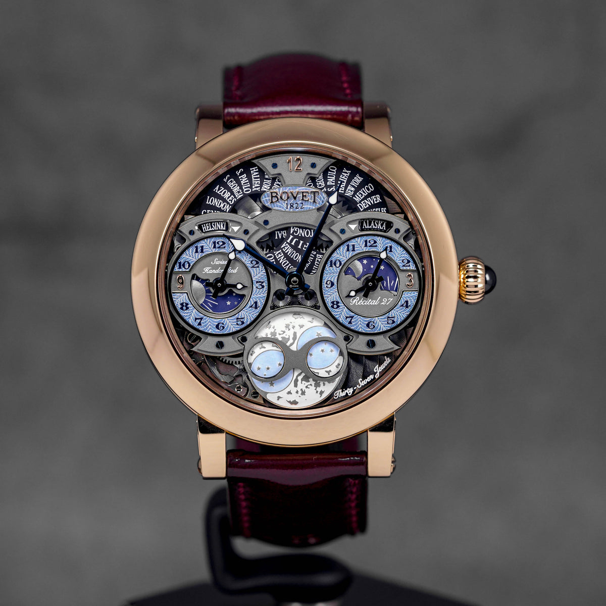 Harga Bovet Recital 27 Triple Time Zone