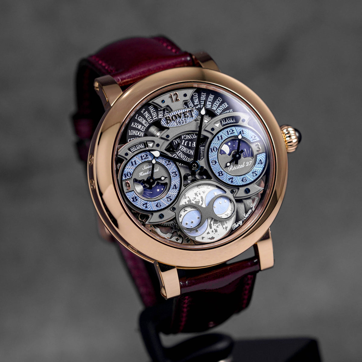 Harga Bovet Recital 27 Triple Time Zone