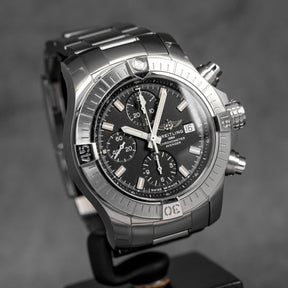 Harga Breitling Avenger Chrono 43 Steel Black