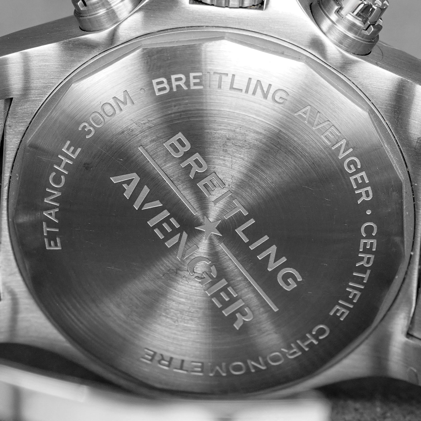 Harga Breitling Avenger Chrono 43 Steel Black