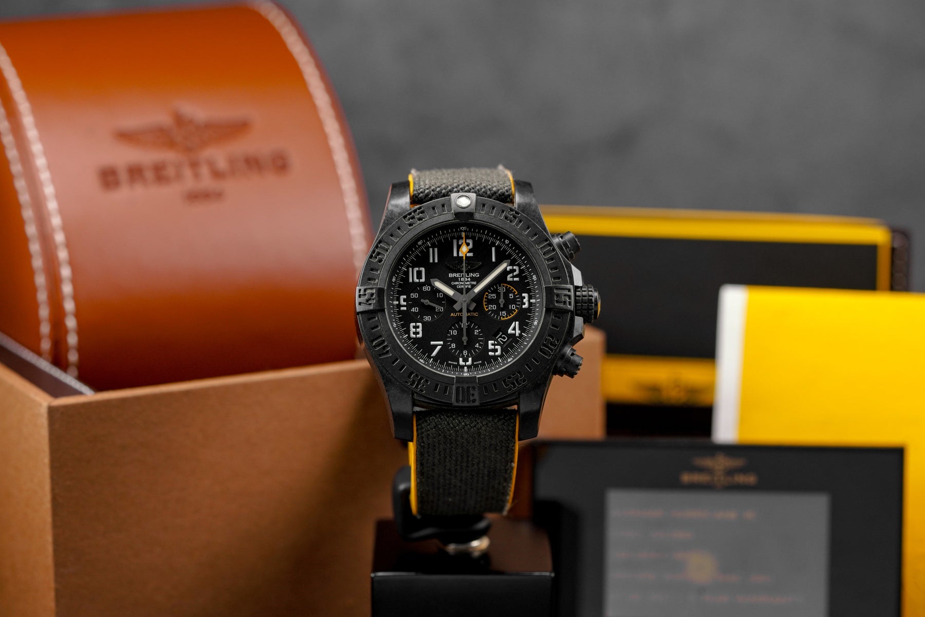 Harga Breitling Avenger Hurricane 45mm Black