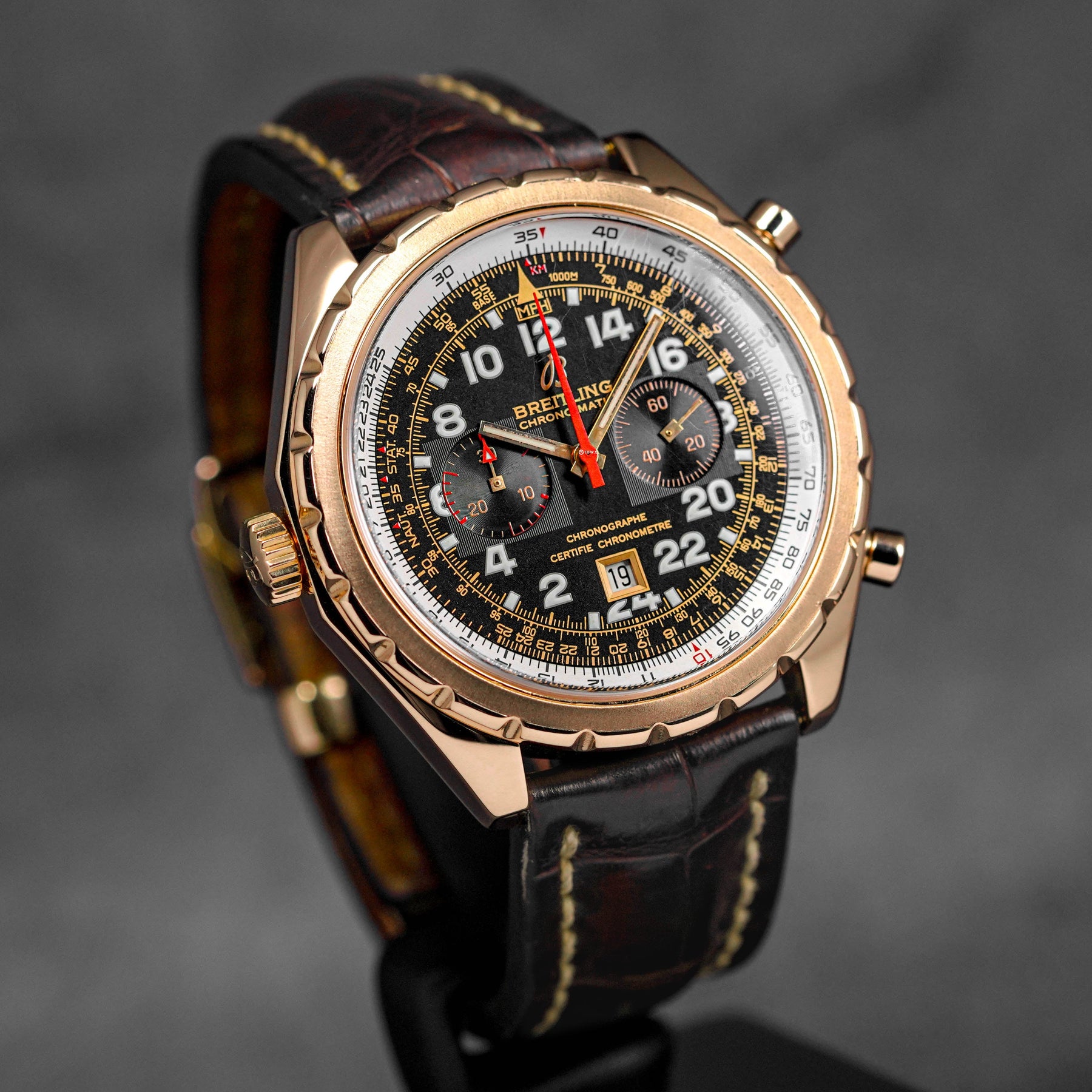 Harga Breitling Chrono Matic Rosegold