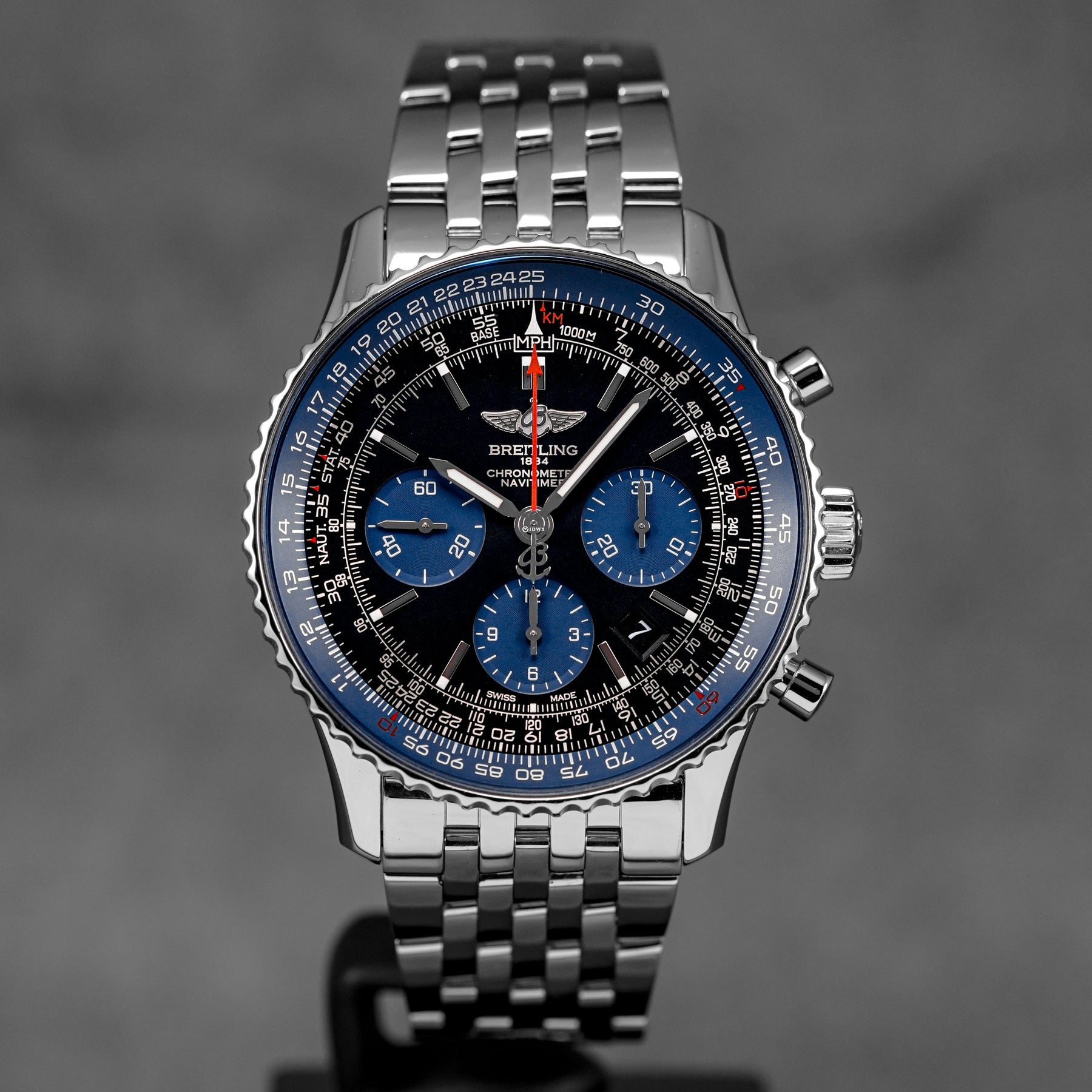 Harga Breitling Navitimer B01 Black Blue