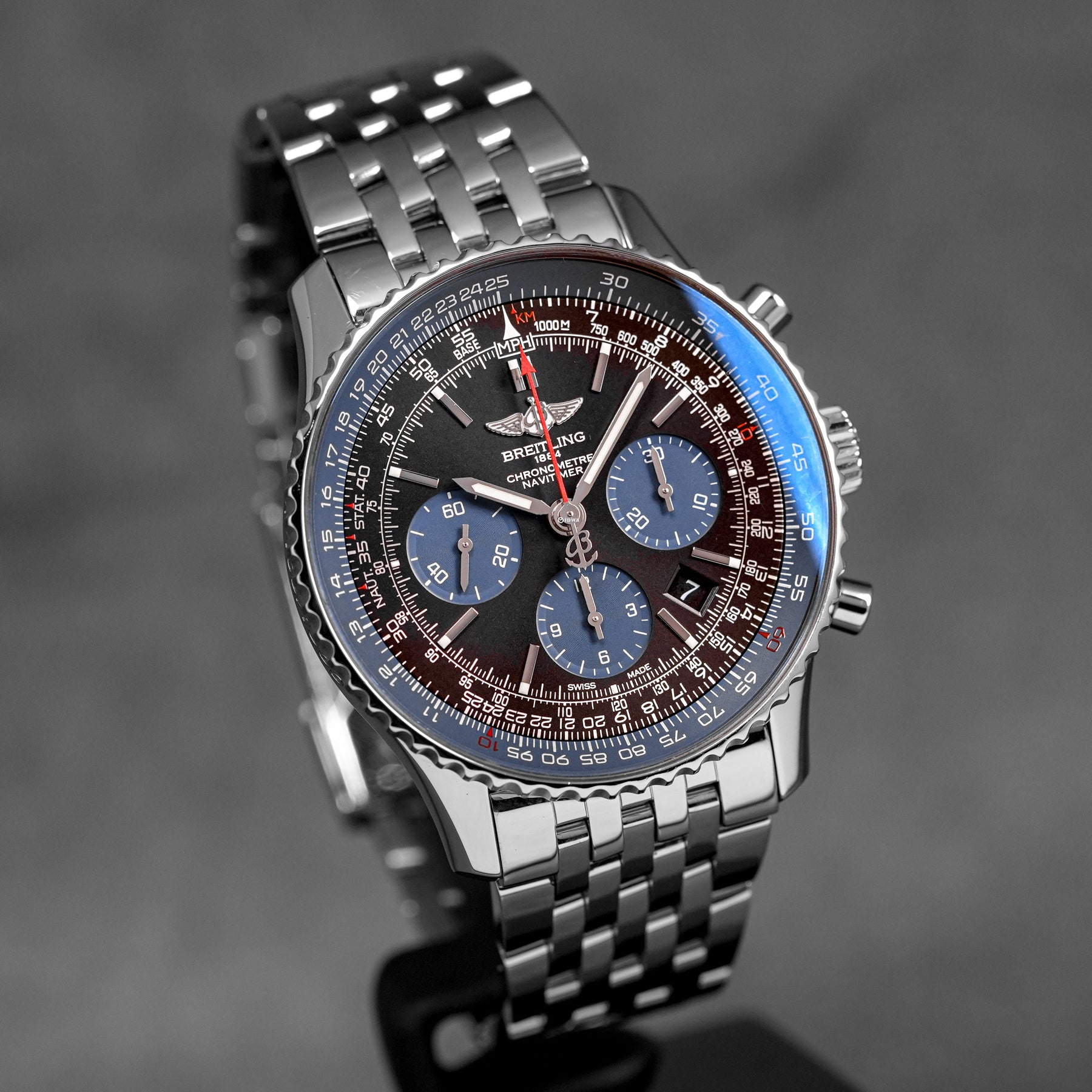 Harga Breitling Navitimer B01 Black Blue
