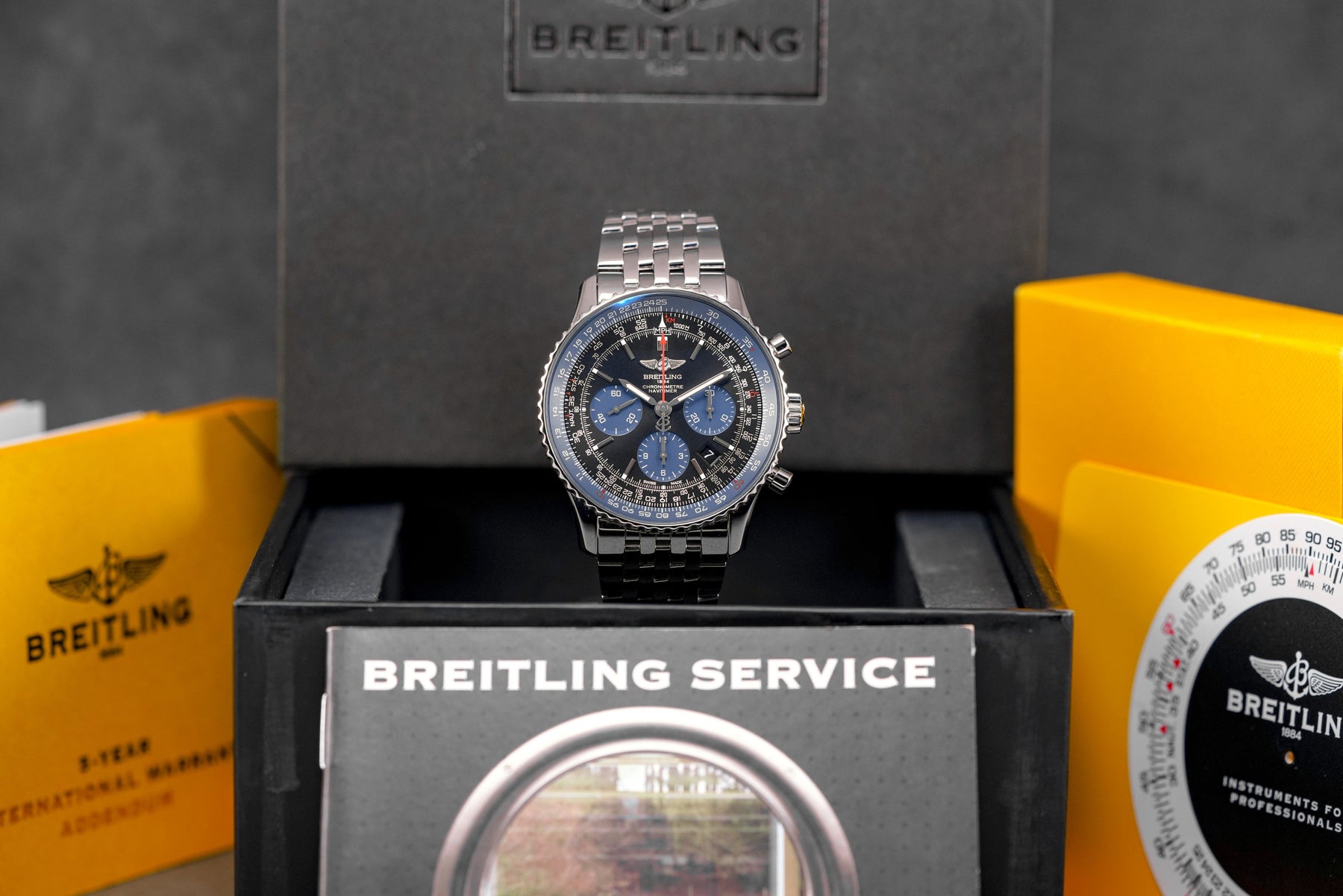 Harga Breitling Navitimer B01 Black Blue