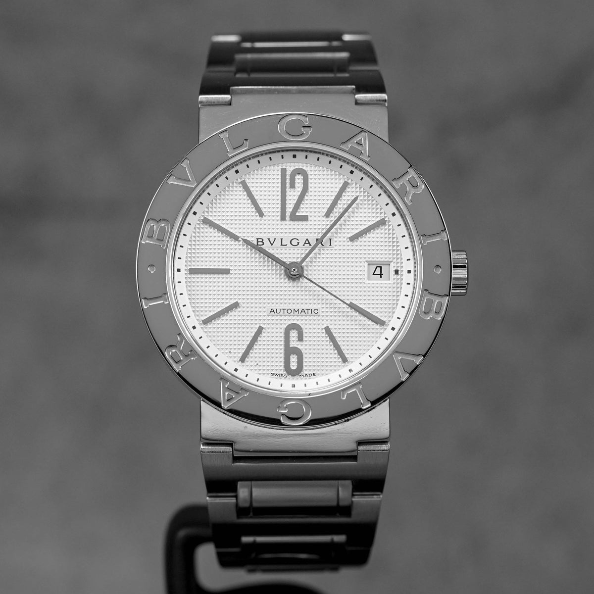 Harga Bvlgari BB Steel 38 White