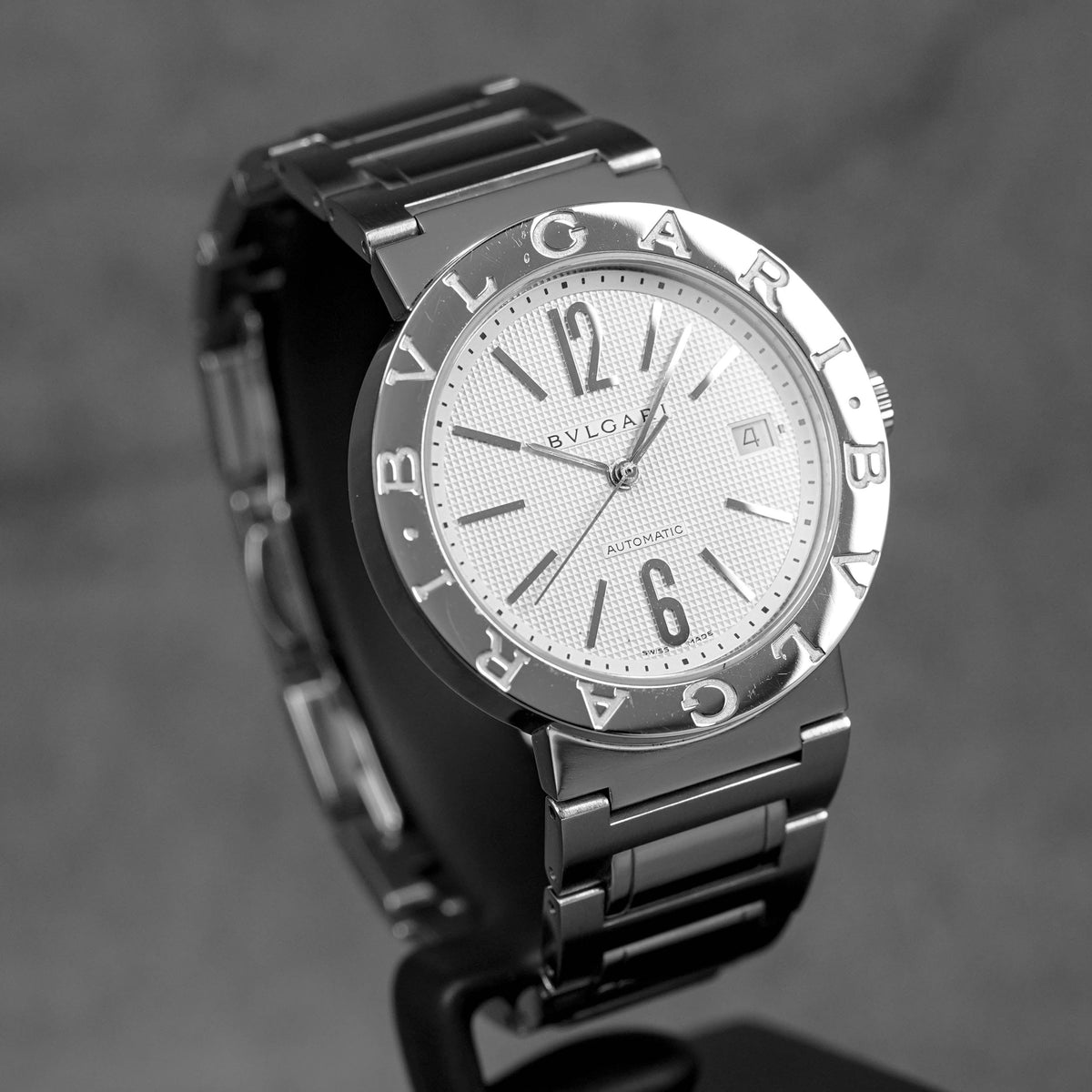 Harga Bvlgari BB Steel 38 White