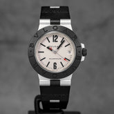 Harga Bvlgari Diagono Alumunium 38mm White