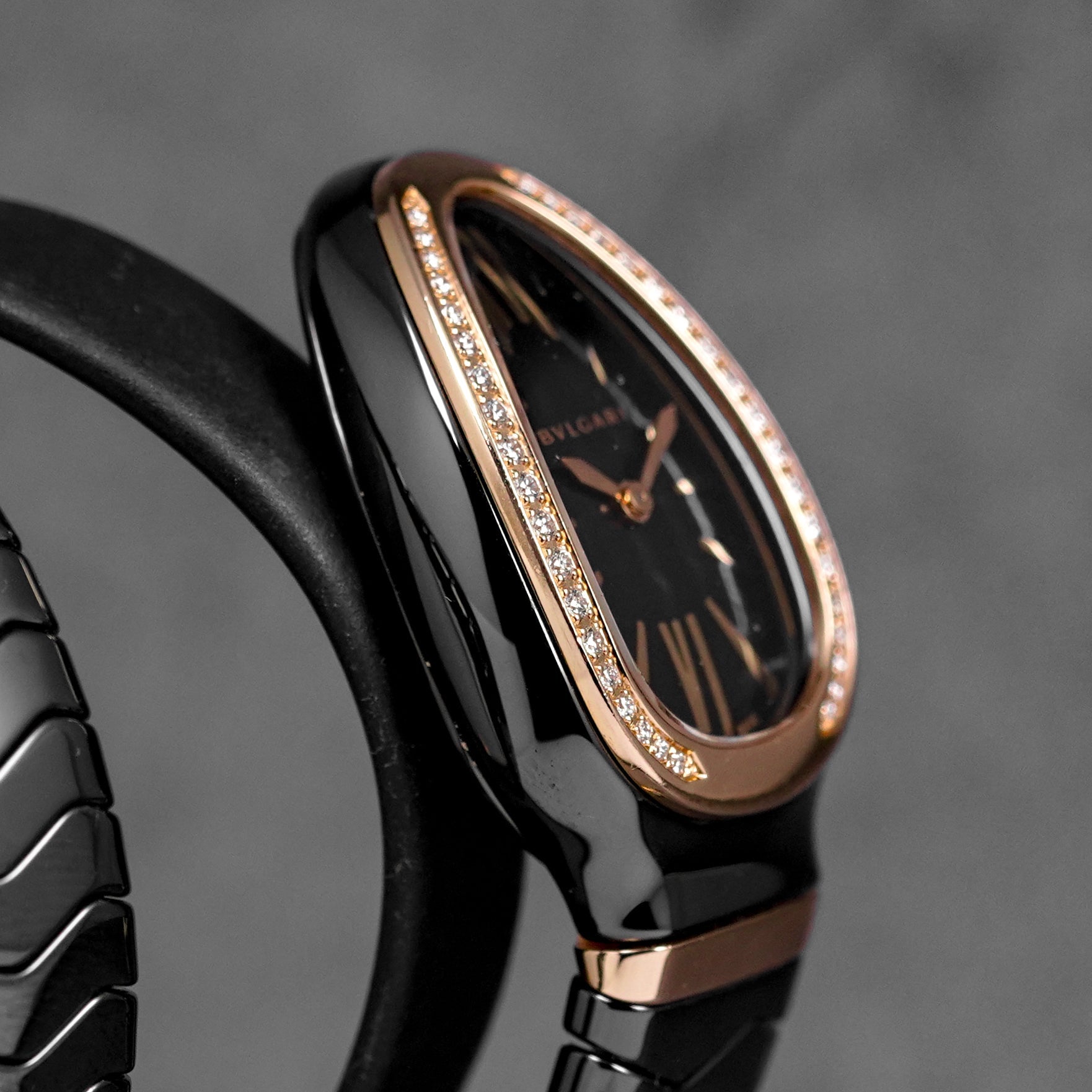 Harga Bvlgari Serpenti Spiga Black Diamond