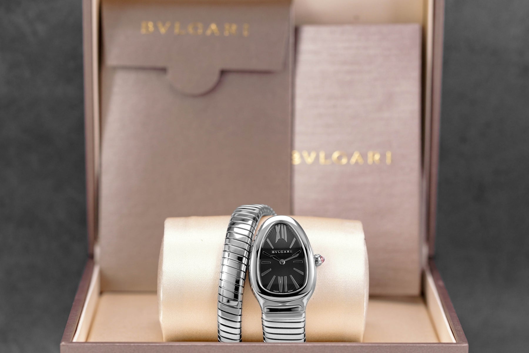 harga Bvlgari Serpenti Tubogas Black