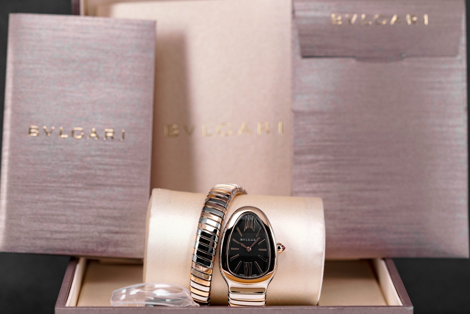 Harga Bvlgari Serpenti Tubogas Rosegold Black Terbaru