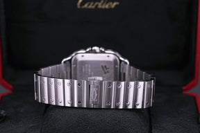 SANTOS DE CARTIER L WHITE DIAL (2023)