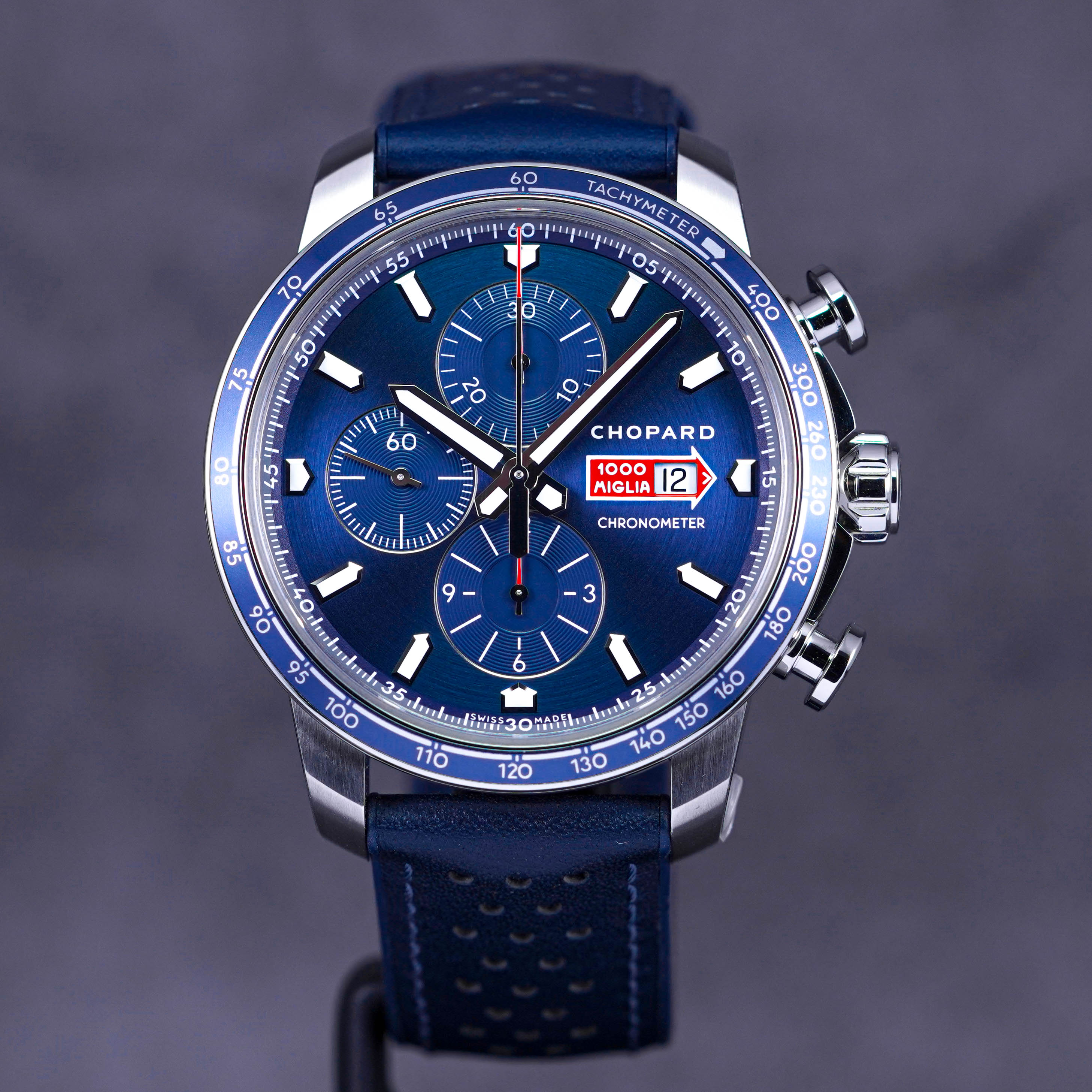 JAM TANGAN CHOPARD MILLE MIGLIA 44MM BLUE DIAL (2021) - OMNILUXE
