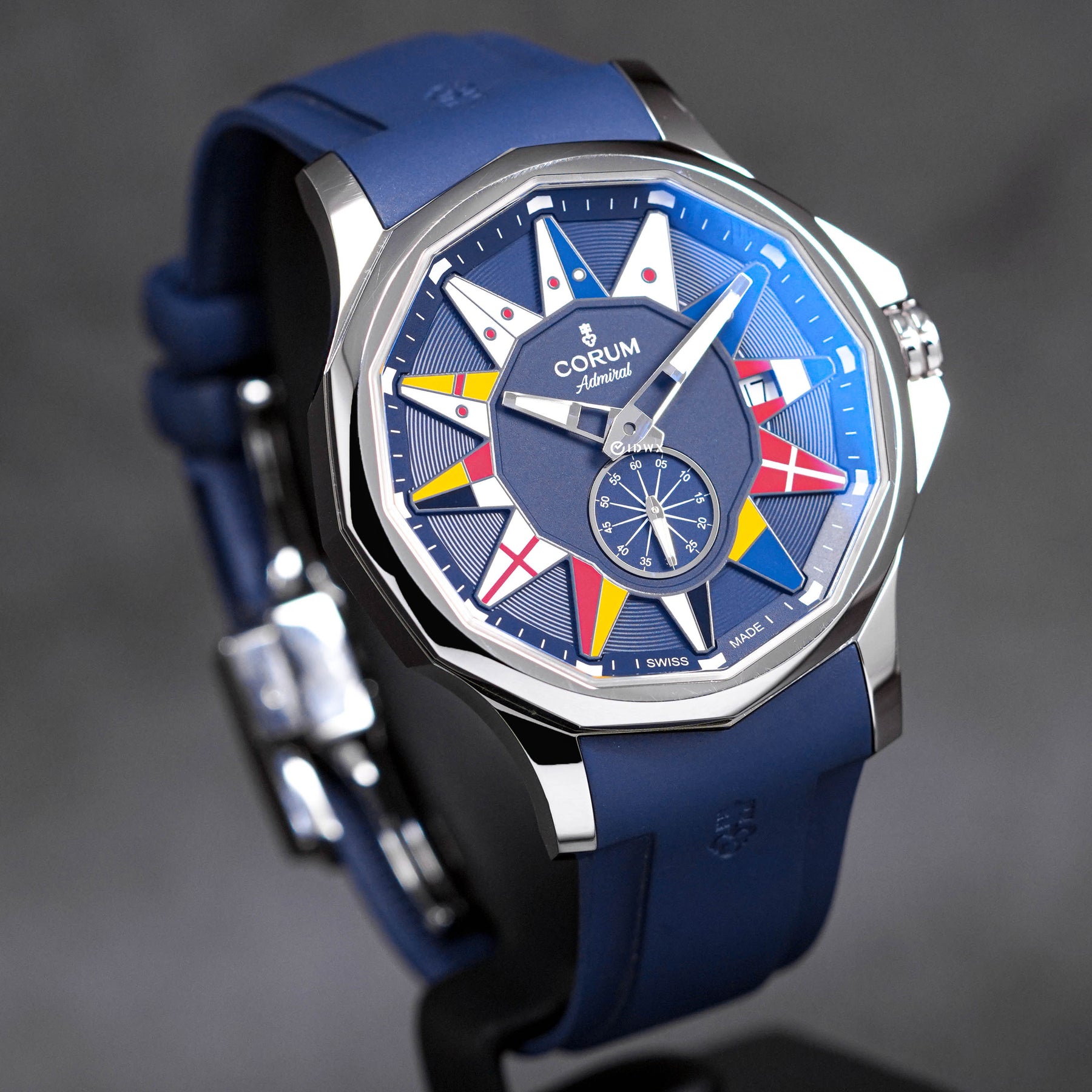 CORUM ADMIRAL CUP LEGEND 42 BLUE 2021 2021 Very Mint OMNILUXE