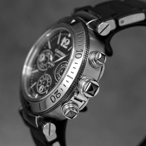 PASHA SEATIMER CHRONOGRAPH BLACK DIAL (2014)