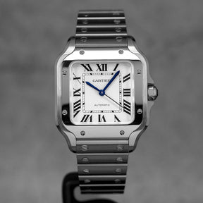 Harga Cartier Santos De Cartier M White