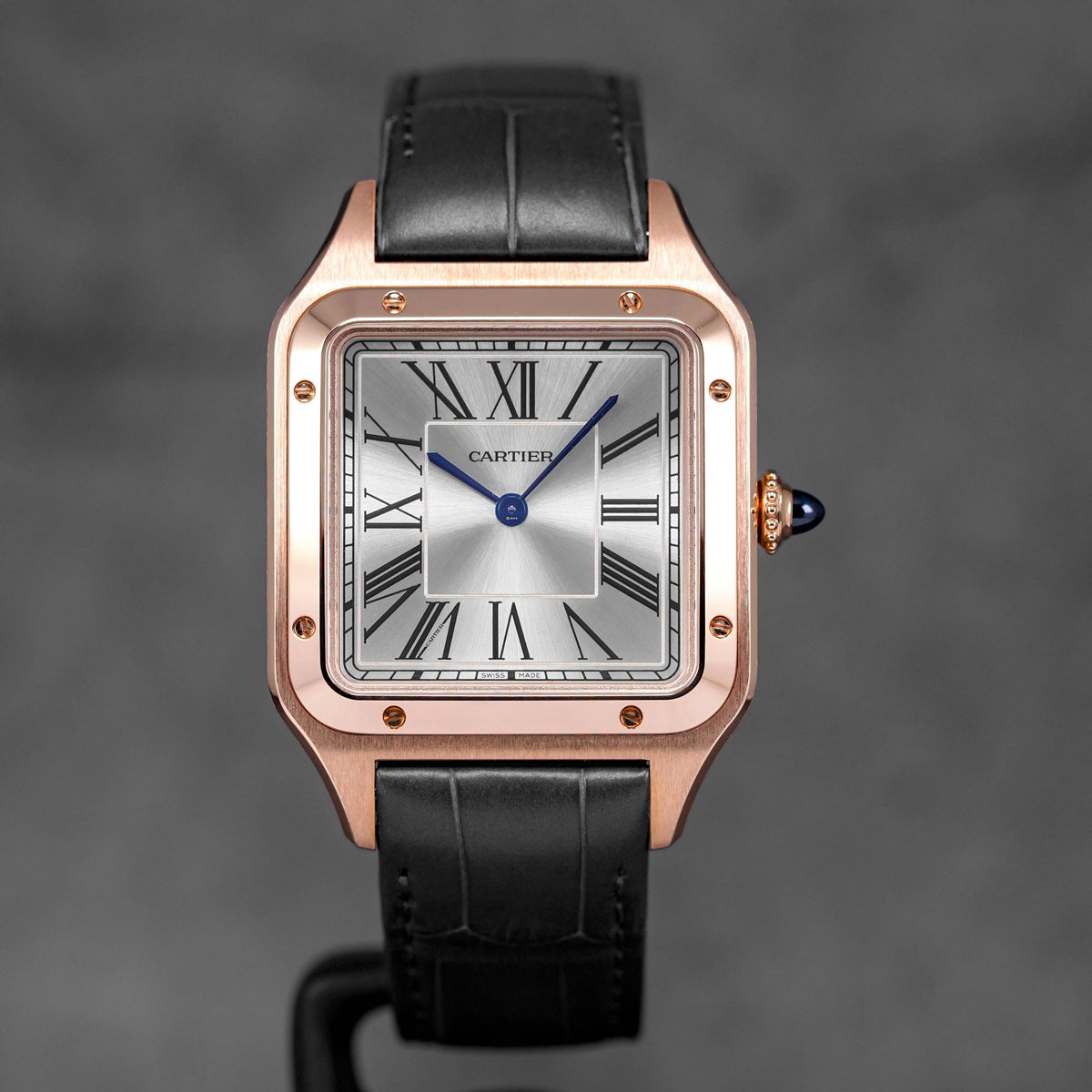 Harga Cartier Santos Dumont L Rosegold Silver