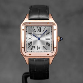 Harga Cartier Santos Dumont L Rosegold Silver