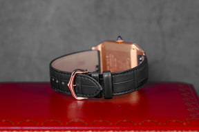Harga Cartier Santos Dumont L Rosegold Silver