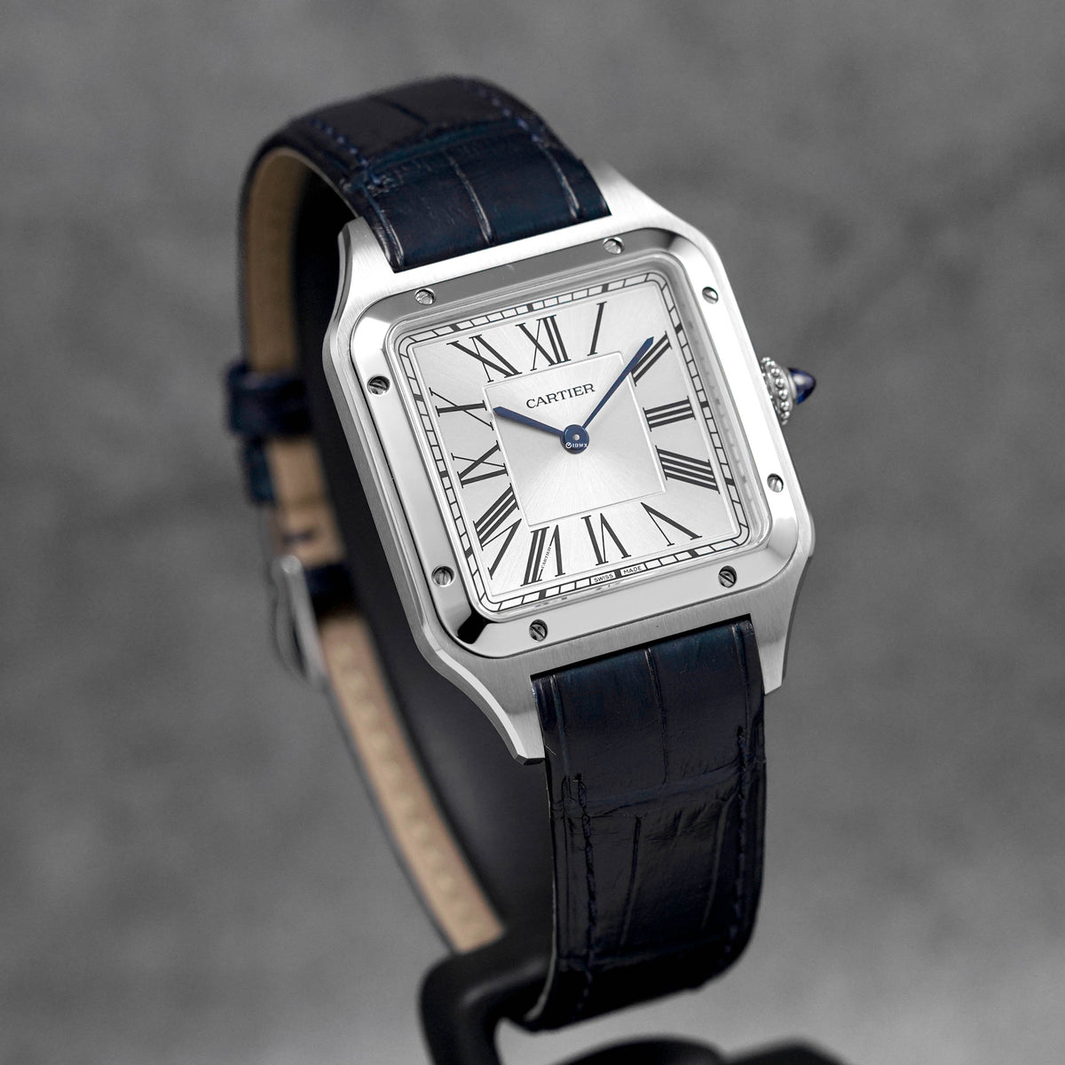 Harga Cartier Santos Dumont L Silver Terbaru