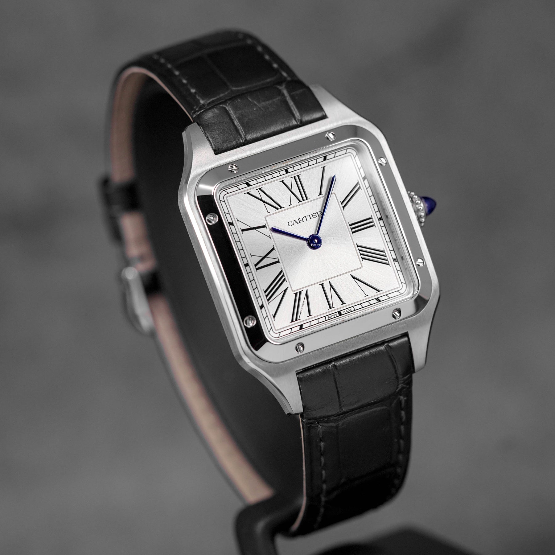 SANTOS DUMONT L SILVER DIAL (2024)