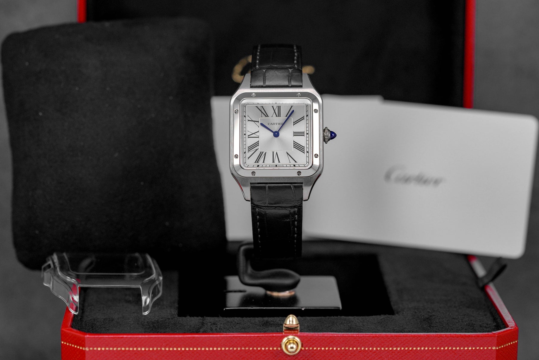 SANTOS DUMONT L SILVER DIAL (2024)