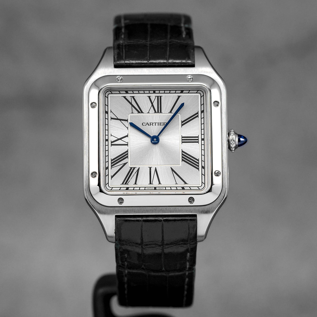 Harga Cartier Santos Dumont XL Silver
