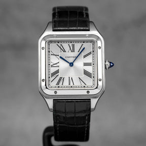 Harga Cartier Santos Dumont XL Silver