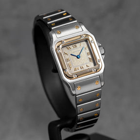 Harga Cartier Santos Galbee Grey Gold