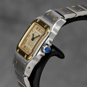 Harga Cartier Santos Galbee Grey Gold
