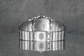 Harga Cartier Santos Galbee L Silver