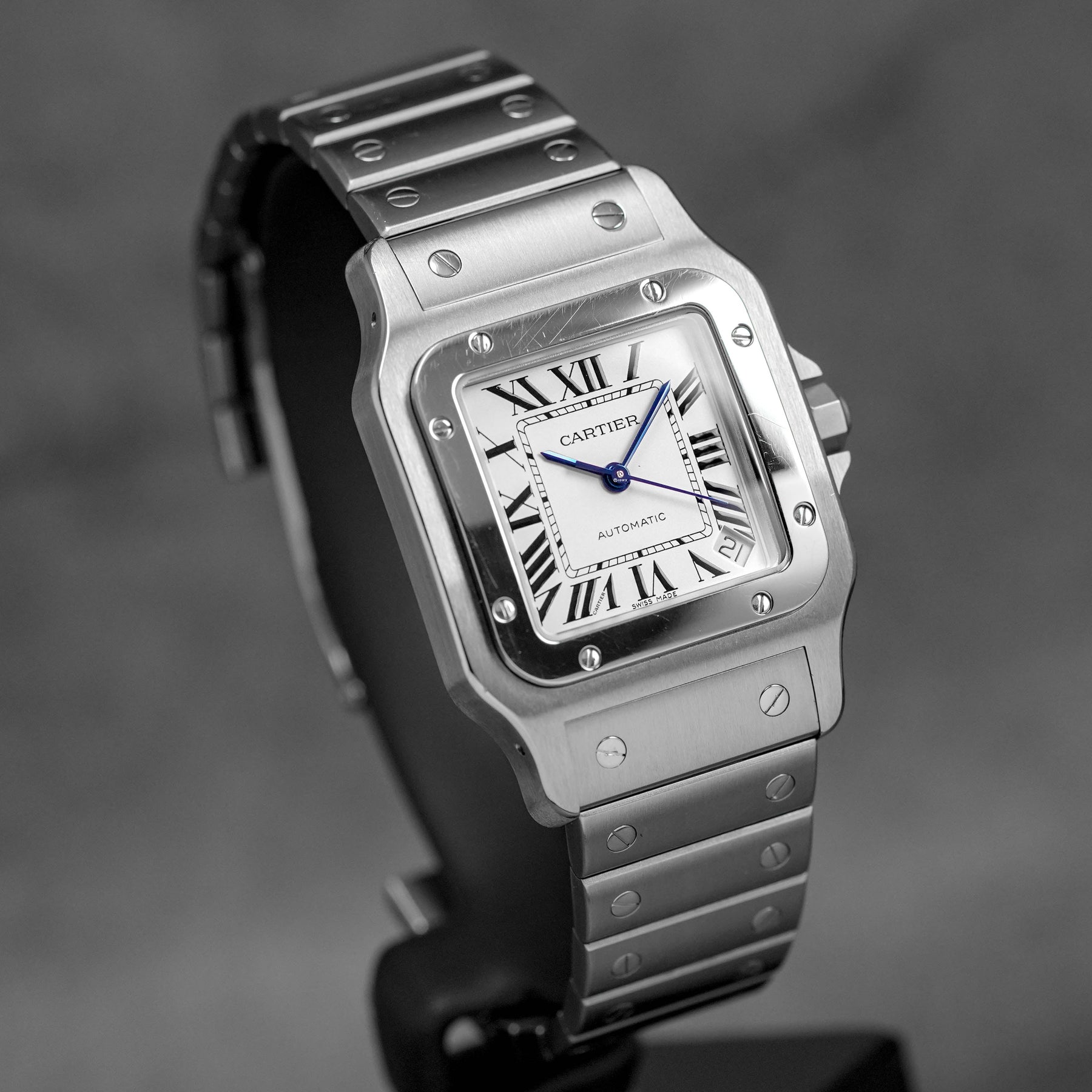 Harga Cartier Santos Galbee XL White