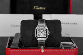 Harga Cartier Santos S Silver Terbaru