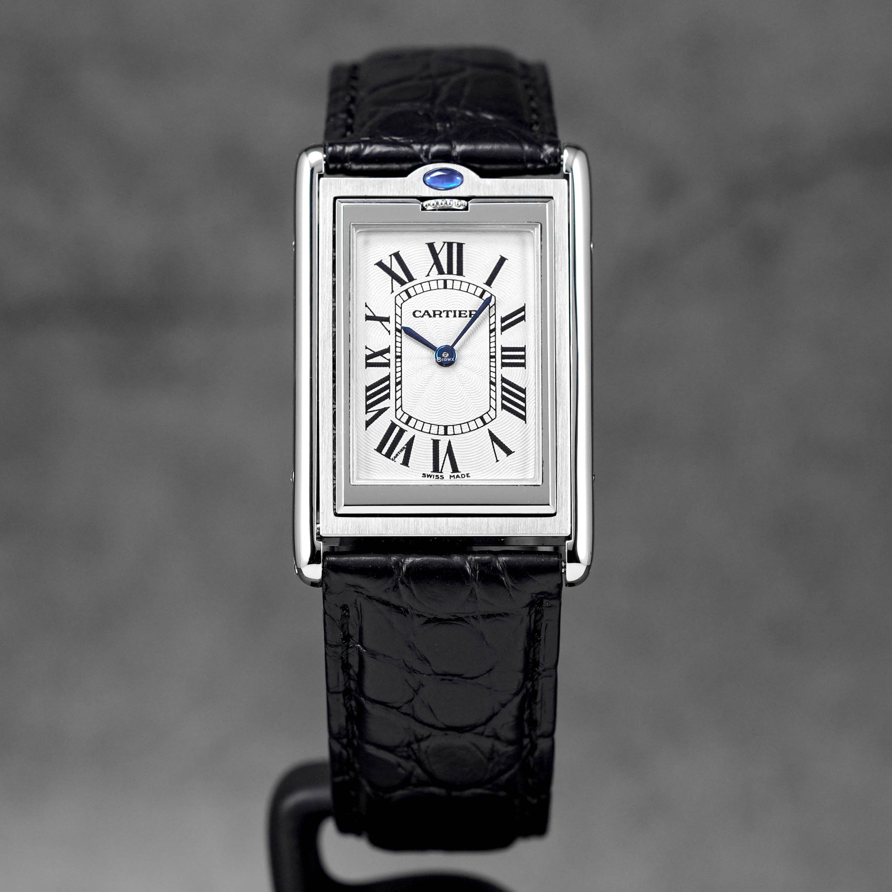 Harga Cartier Tank Basculante Mecanique Black