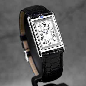 Harga Cartier Tank Basculante Mecanique Black